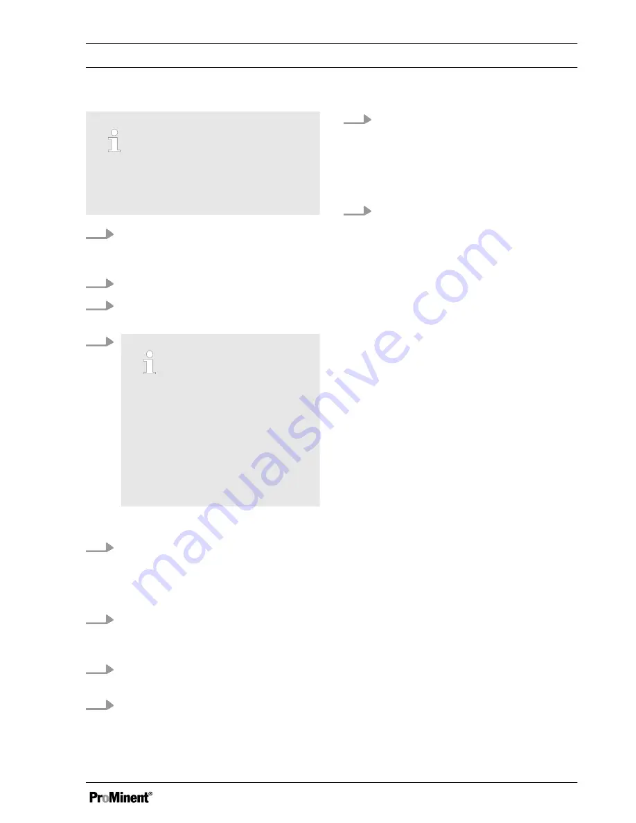 ProMinent Flow Control 3 Operating Instructions Manual Download Page 15