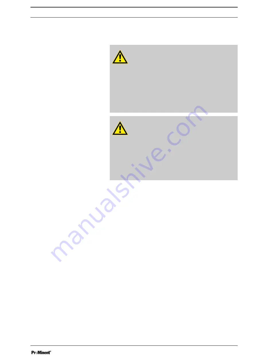 ProMinent gamma/ X Operating Instructions Manual Download Page 13