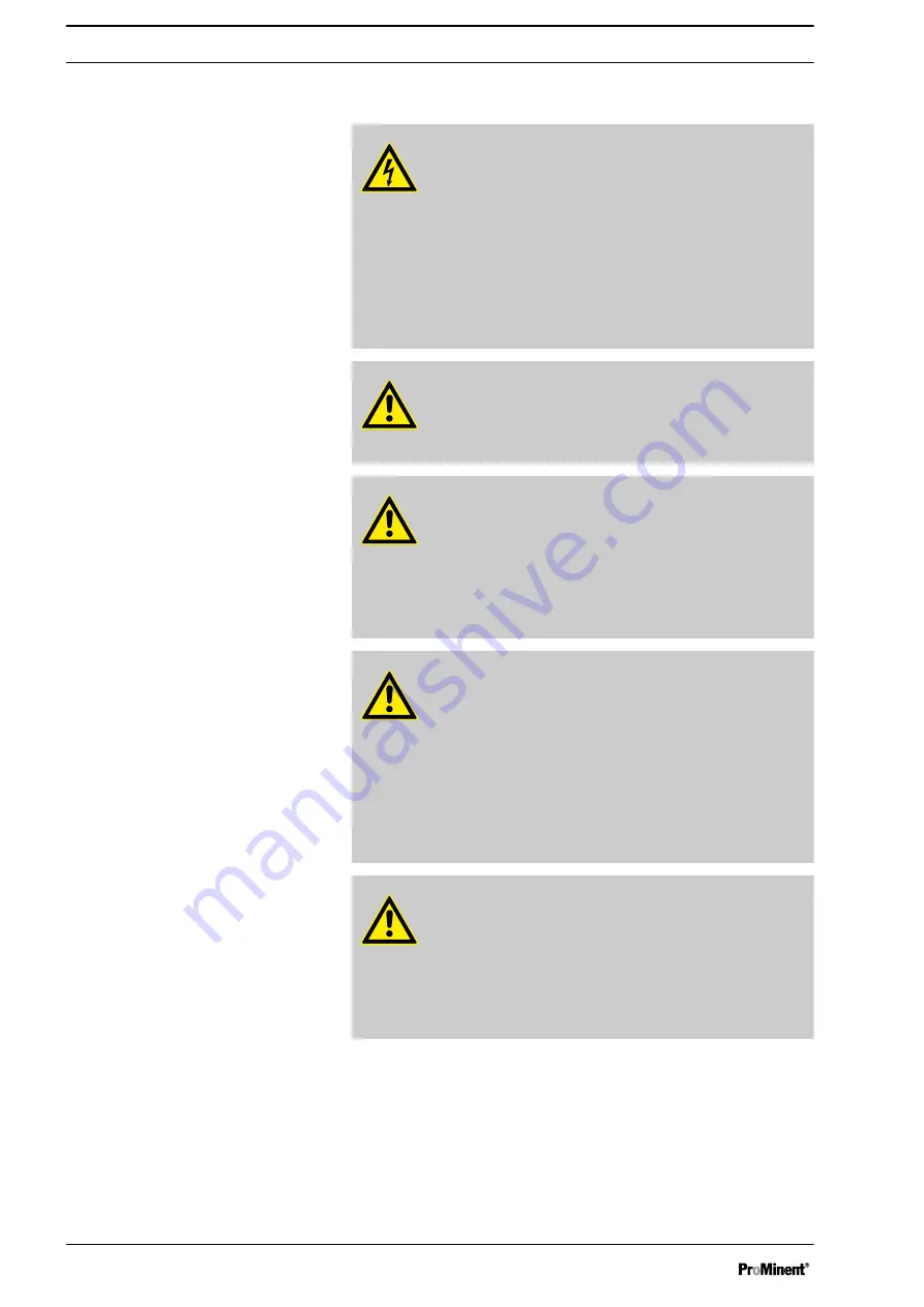 ProMinent gamma/ X Operating Instructions Manual Download Page 68