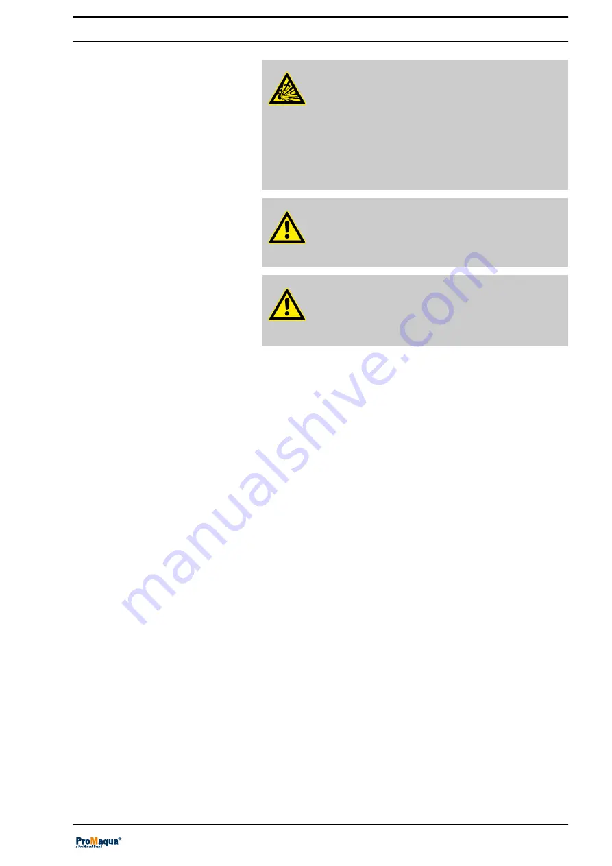 ProMinent ProMaqua Bello Zon CDLb Operating Instructions Manual Download Page 11