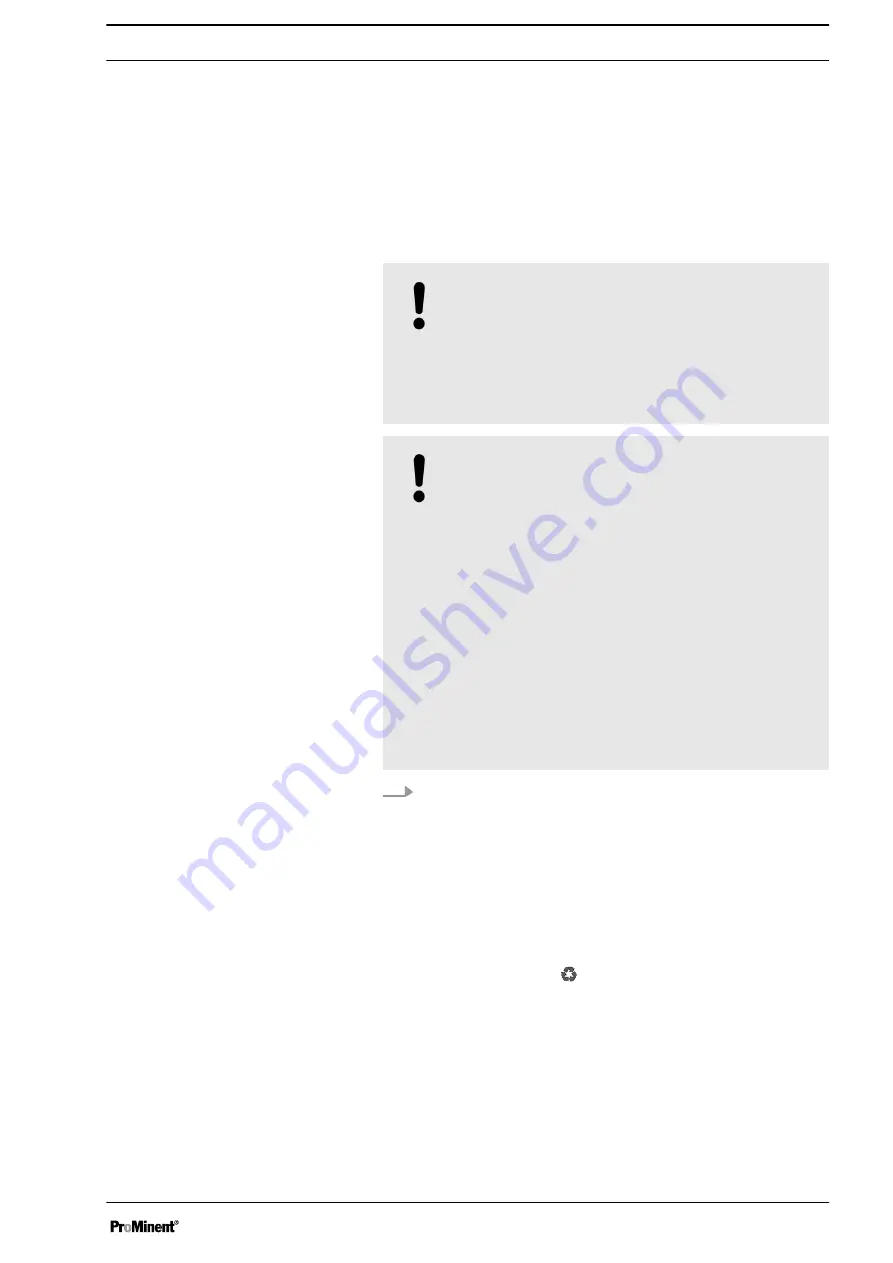 ProMinent TUC 5 Assembly And Operating Instructions Manual Download Page 13