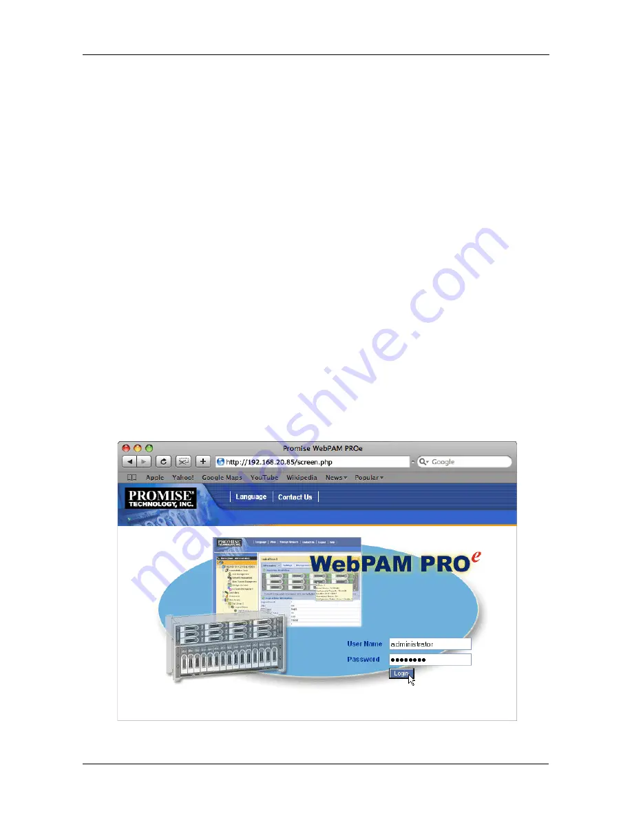 Promise Technology E610f Quick Start Manual Download Page 13