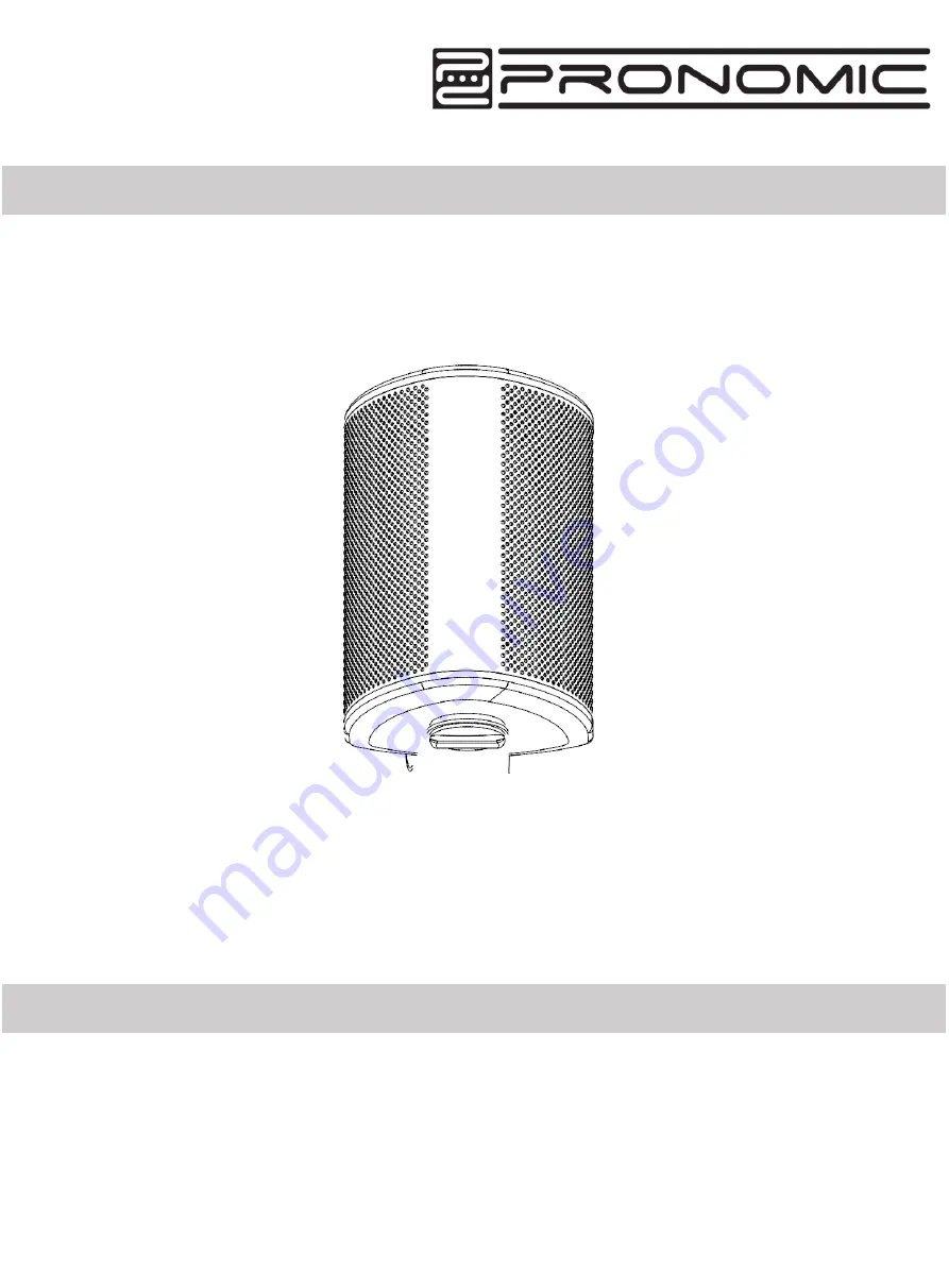 Pronomic OLS-10 Скачать руководство пользователя страница 1