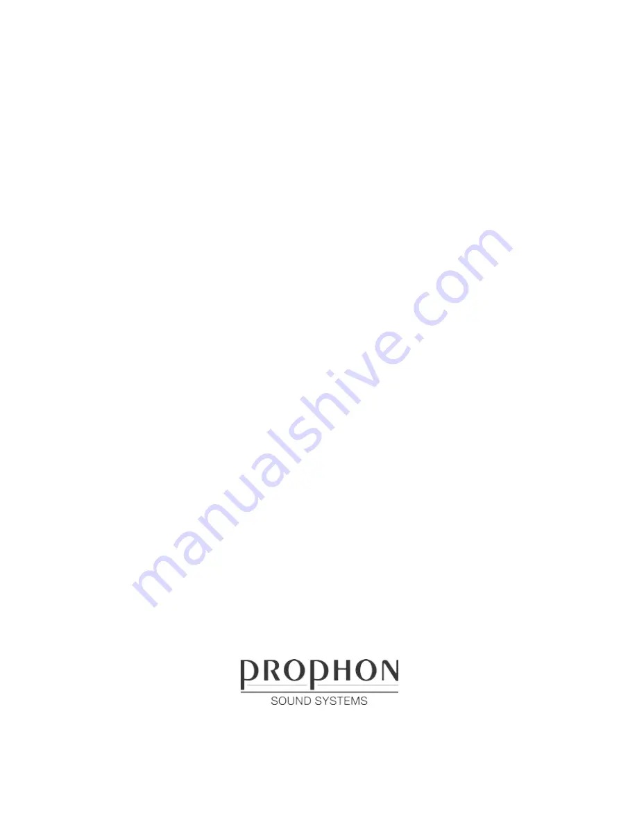 PROPHON B18HPA Instruction Manual Download Page 4