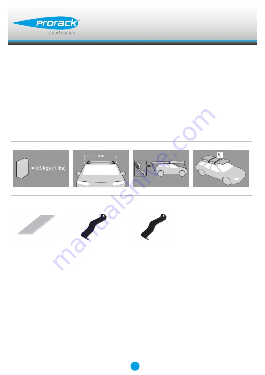 Prorack K115 Fitting Instructions Manual Download Page 1