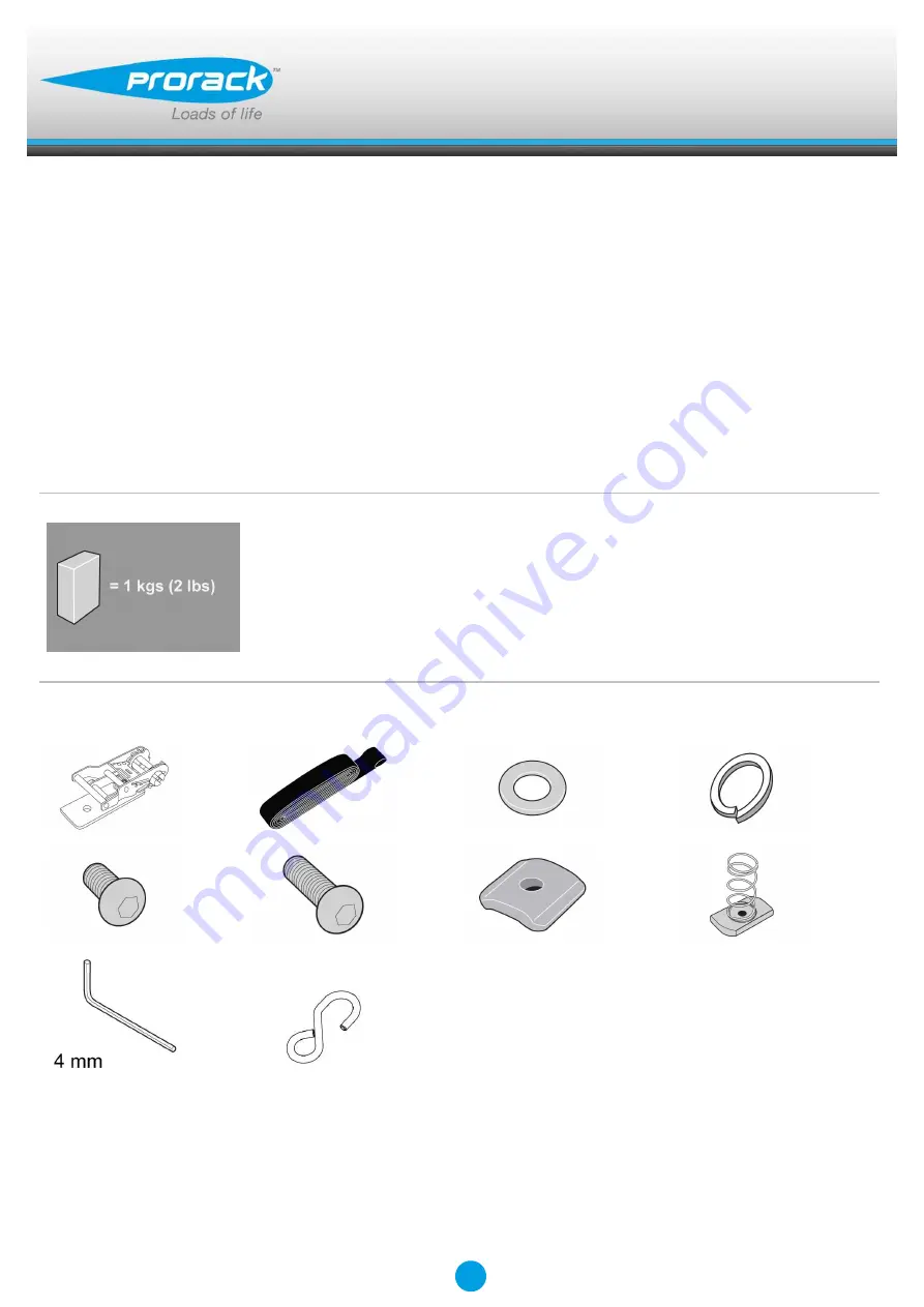 Prorack PR3075 Fitting Instruction Download Page 1