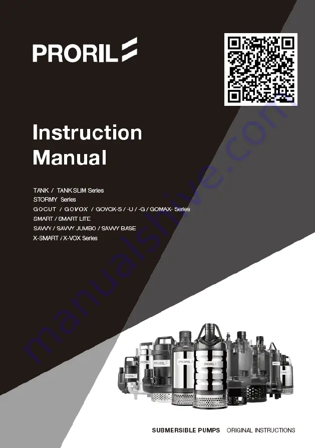 proril GOCUT Series Instruction Manual Download Page 1