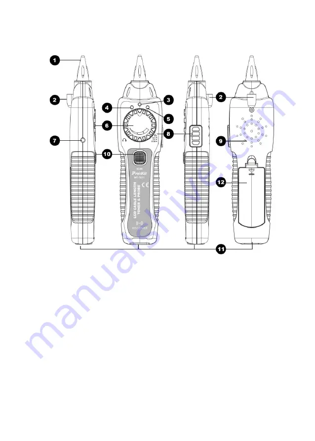 Pro's Kit MT-7071 Скачать руководство пользователя страница 11