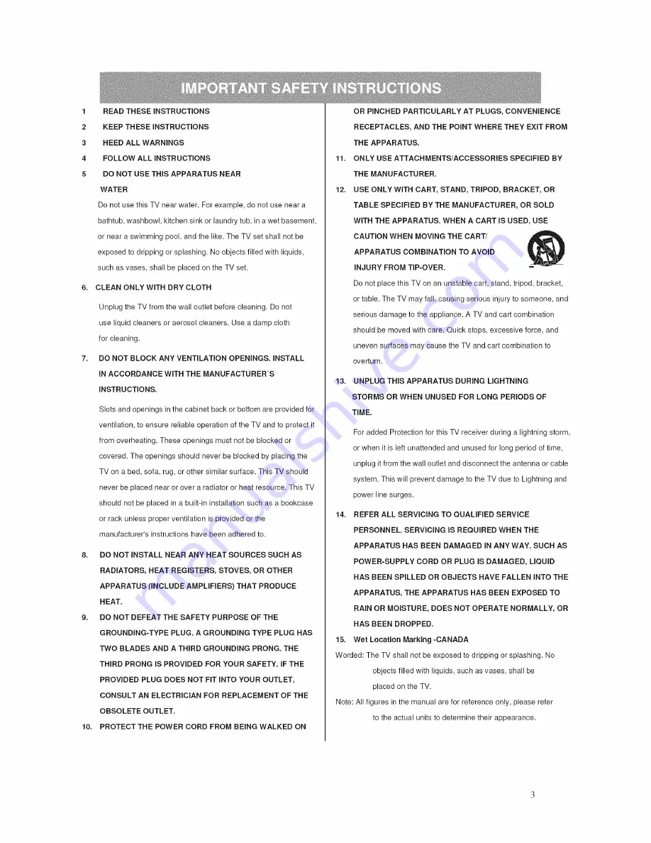 ProScan 19LA20Q Instruction Manual Download Page 4