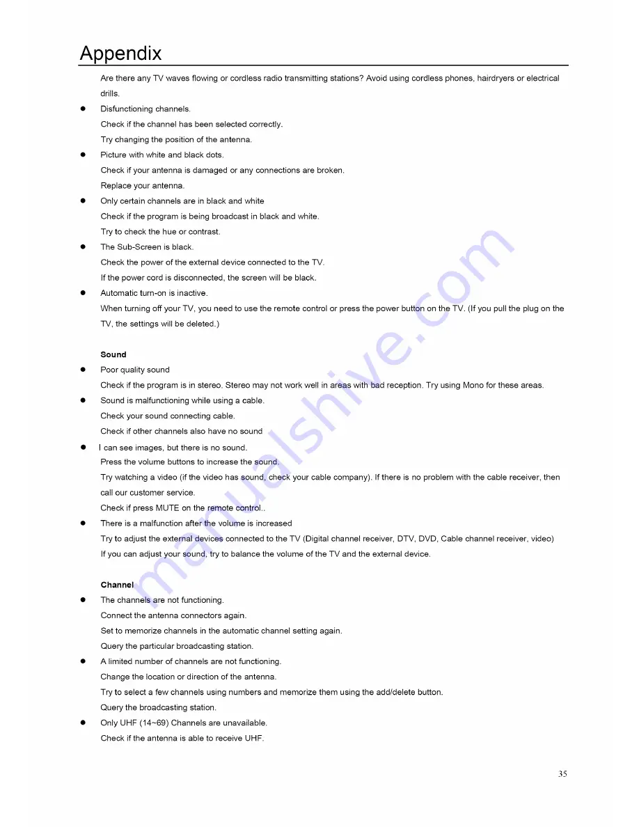 ProScan 19LB30QD User Manual Download Page 36