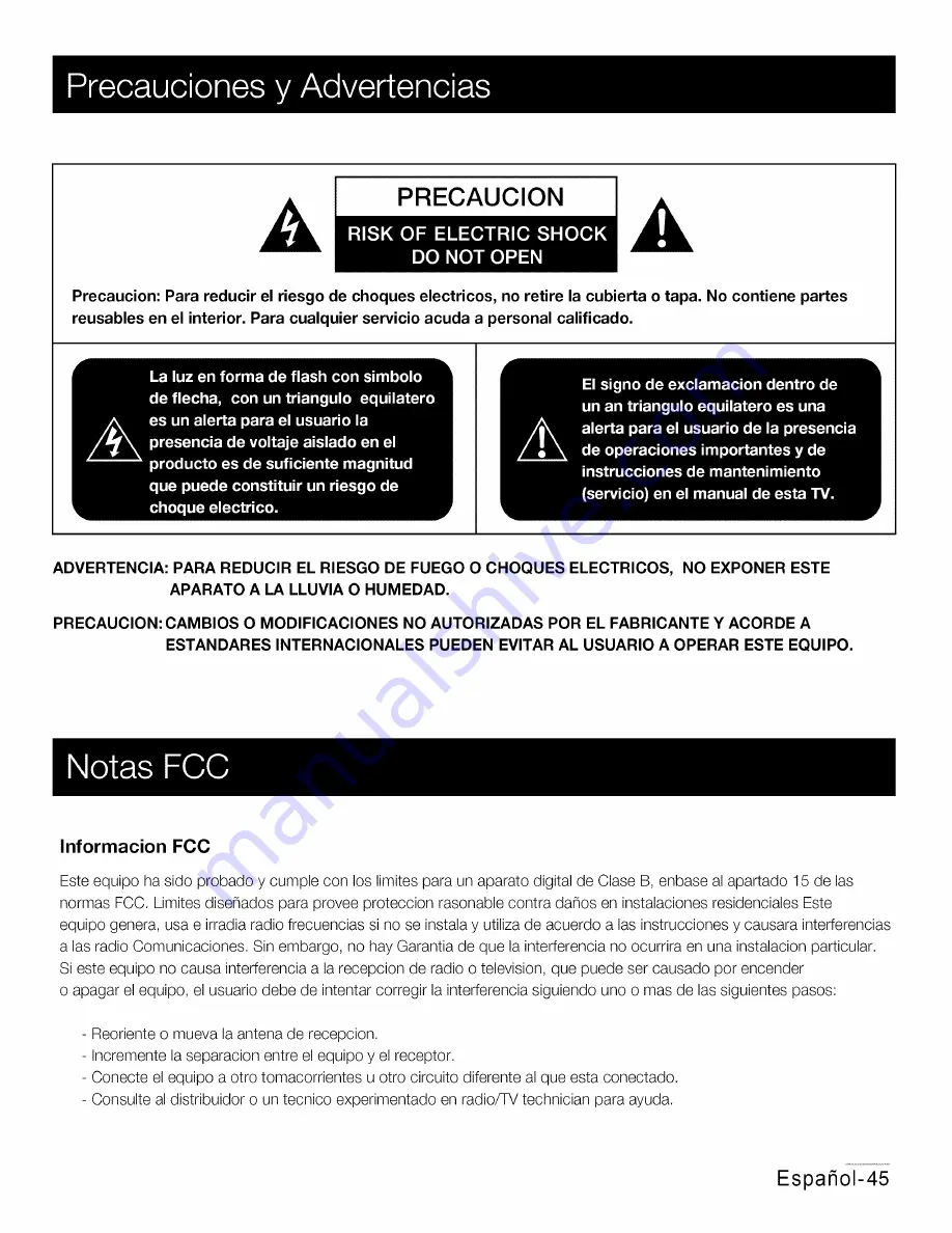 ProScan 32LD30Q User Manual Download Page 46