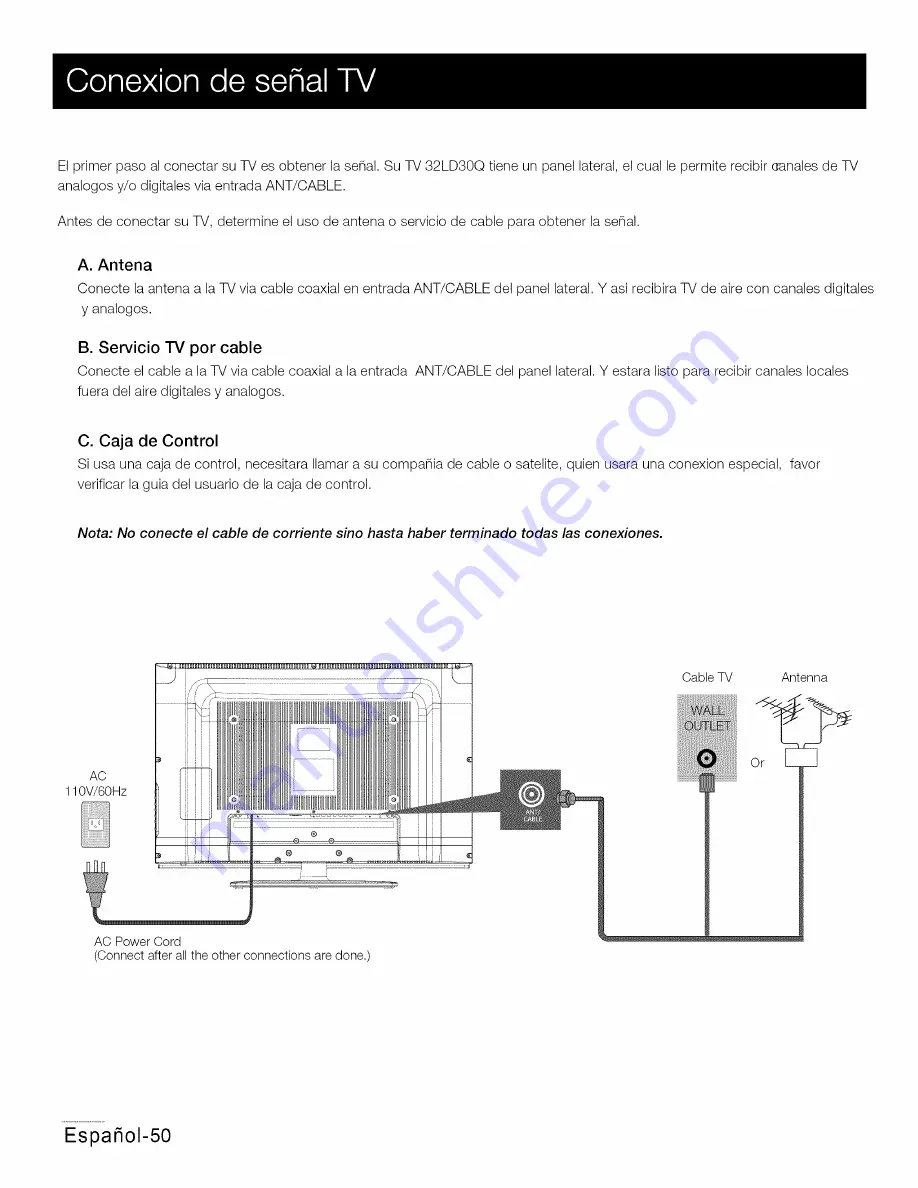 ProScan 32LD30Q User Manual Download Page 51