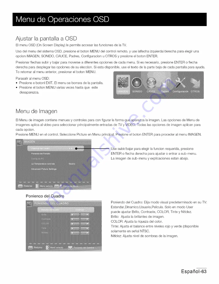 ProScan 32LD30Q User Manual Download Page 64