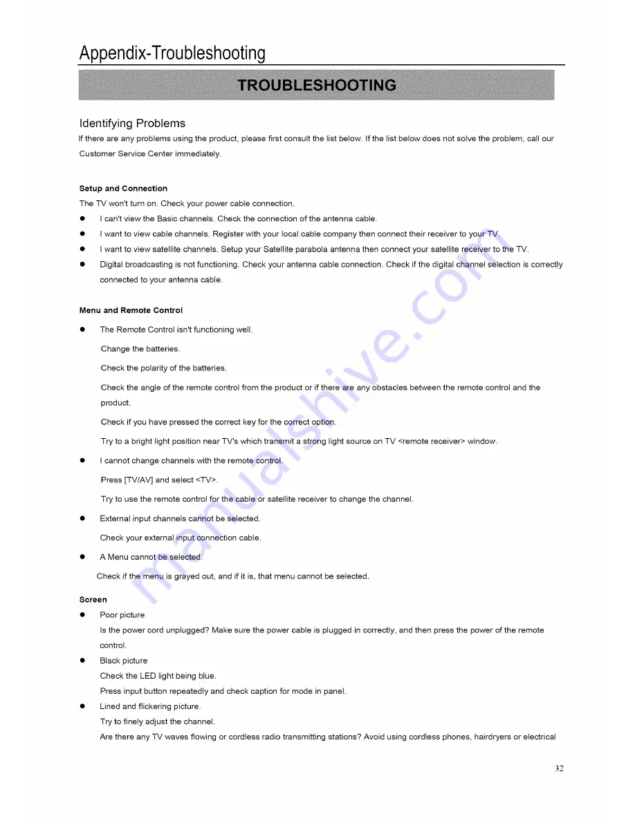 ProScan 37LC45Q User Manual Download Page 33