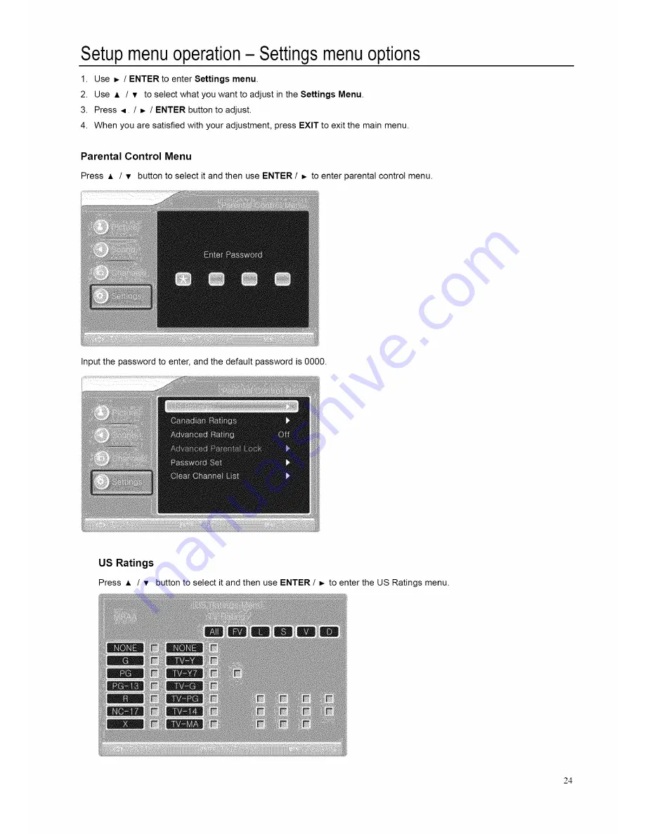 ProScan 40LD45QC User Manual Download Page 25