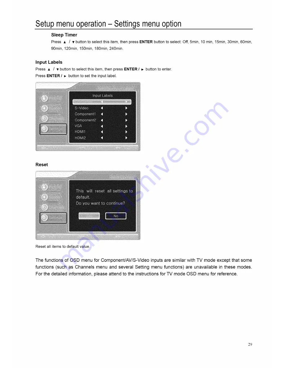 ProScan 40LD45QC User Manual Download Page 30