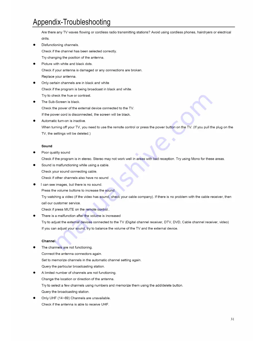 ProScan 42LB45Q User Manual Download Page 32