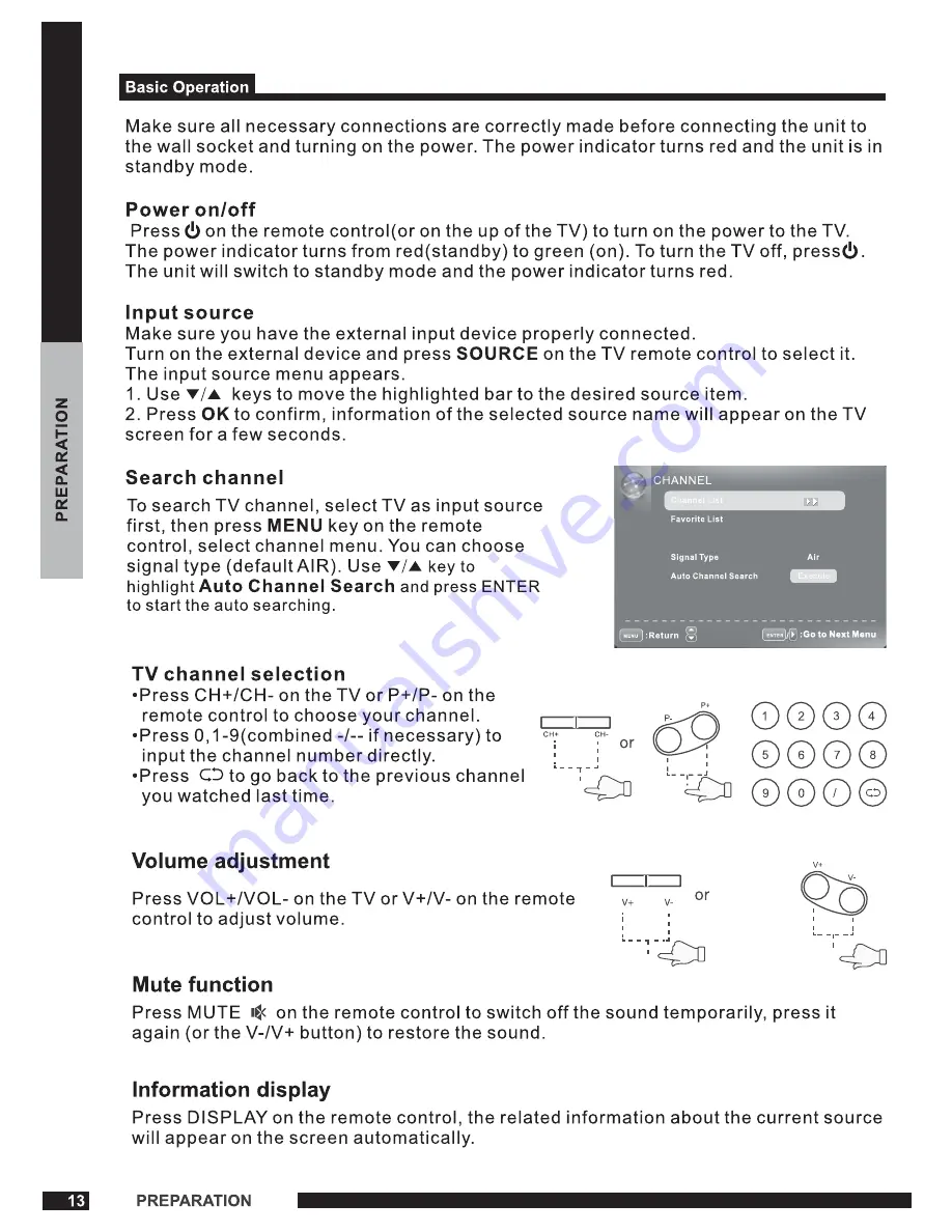 ProScan PLEDV1520A-B Instruction Manual Download Page 14