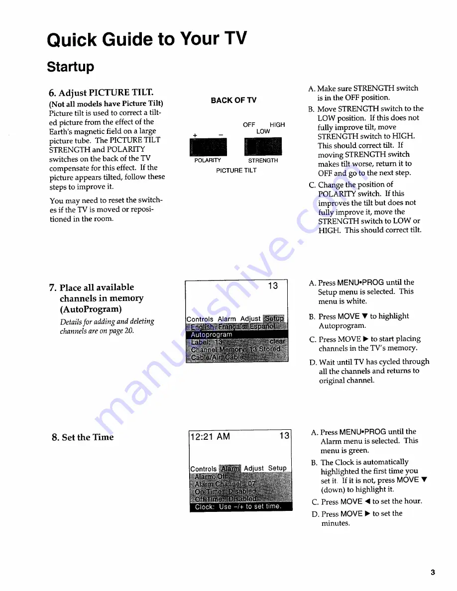 ProScan PS27108 Скачать руководство пользователя страница 7