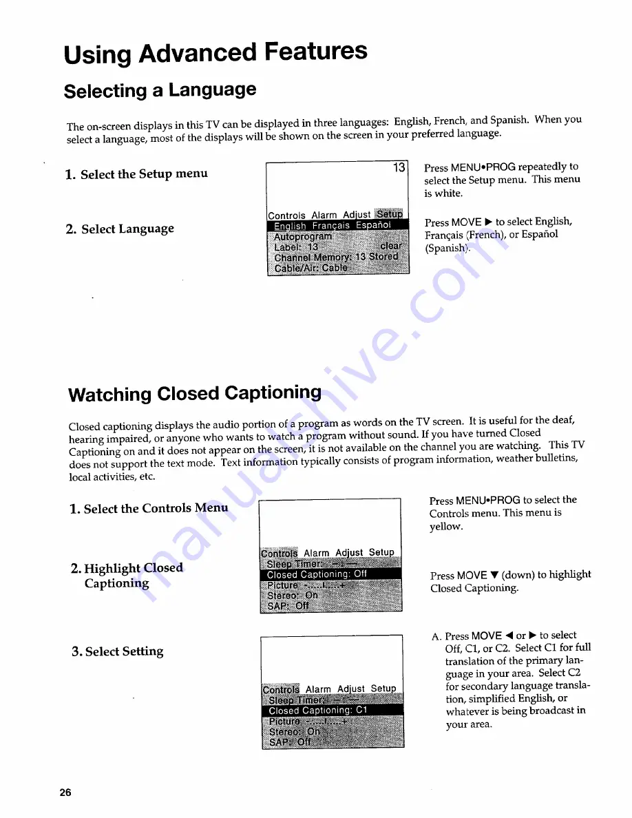 ProScan PS27108 Owner'S Manual Download Page 30