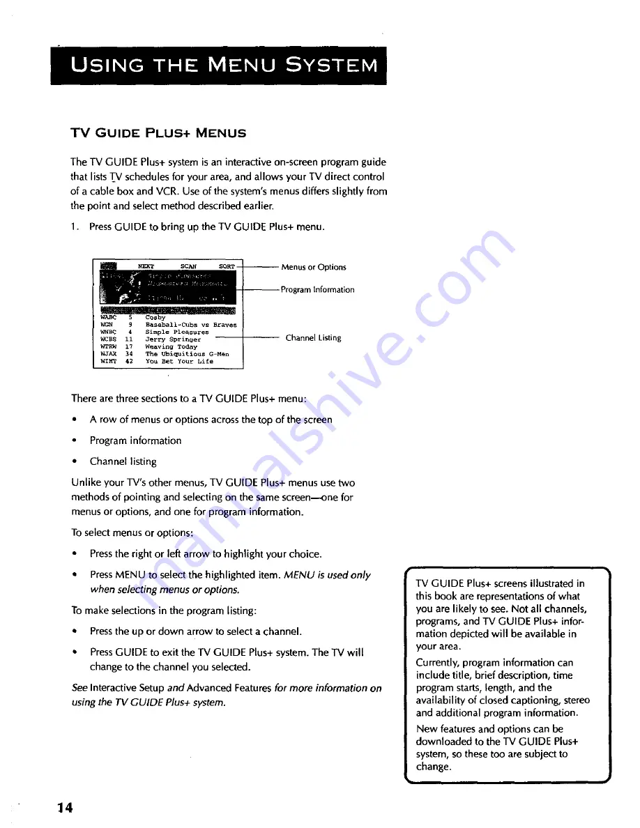 ProScan PS27125 User Manual Download Page 16