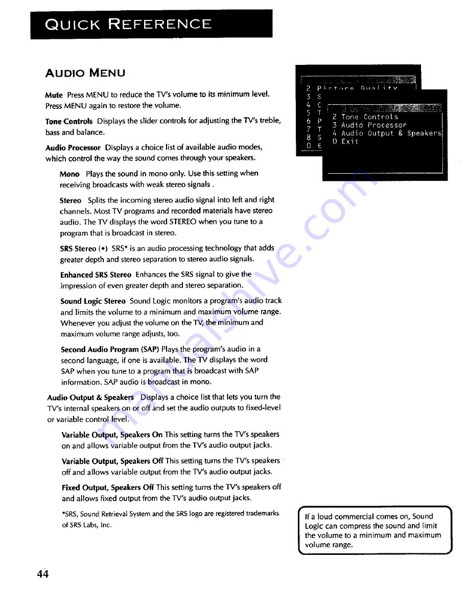 ProScan PS27125 User Manual Download Page 46