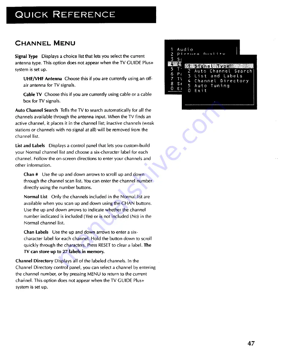 ProScan PS27125 User Manual Download Page 49