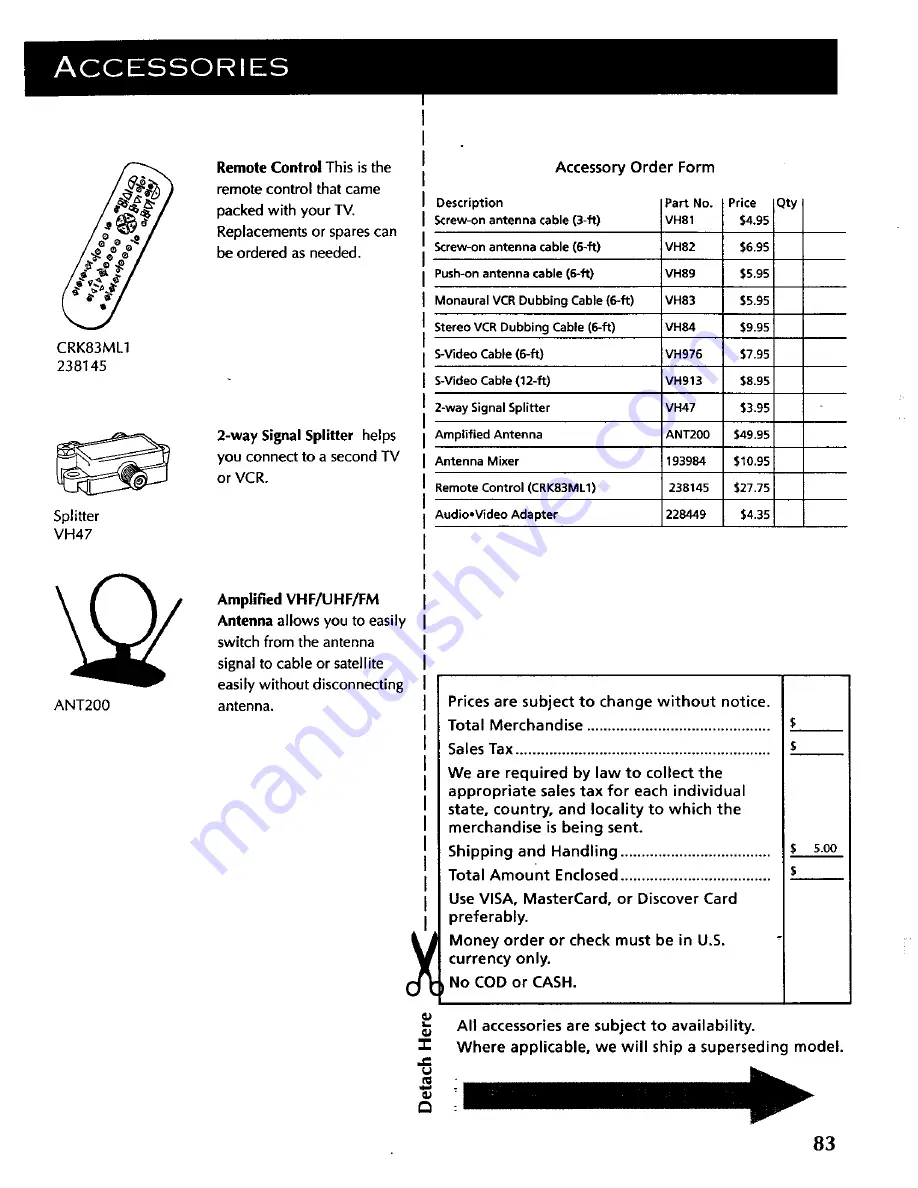 ProScan PS27125 User Manual Download Page 85