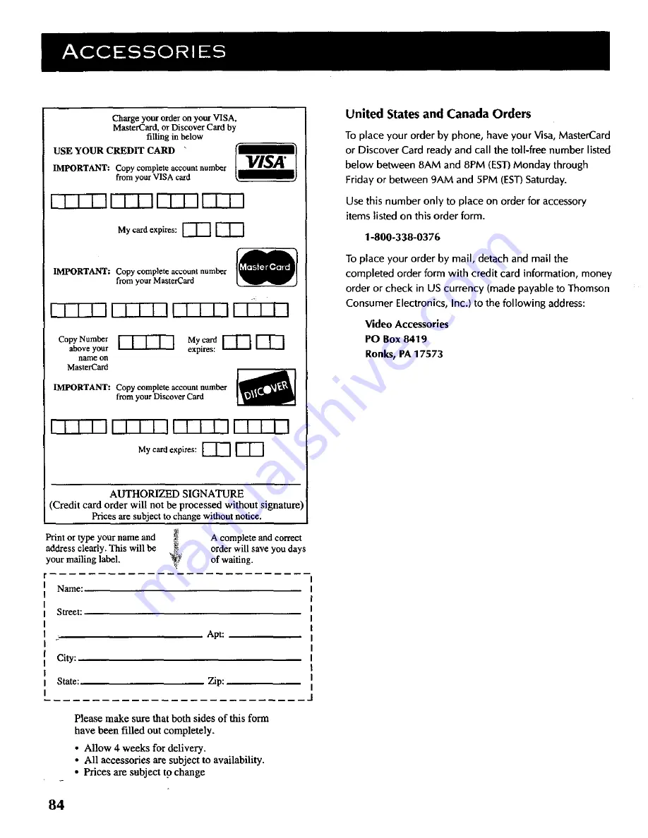 ProScan PS27125 User Manual Download Page 86