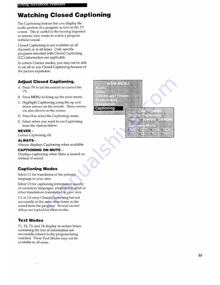 ProScan PS34190 Owner'S Manual Download Page 37