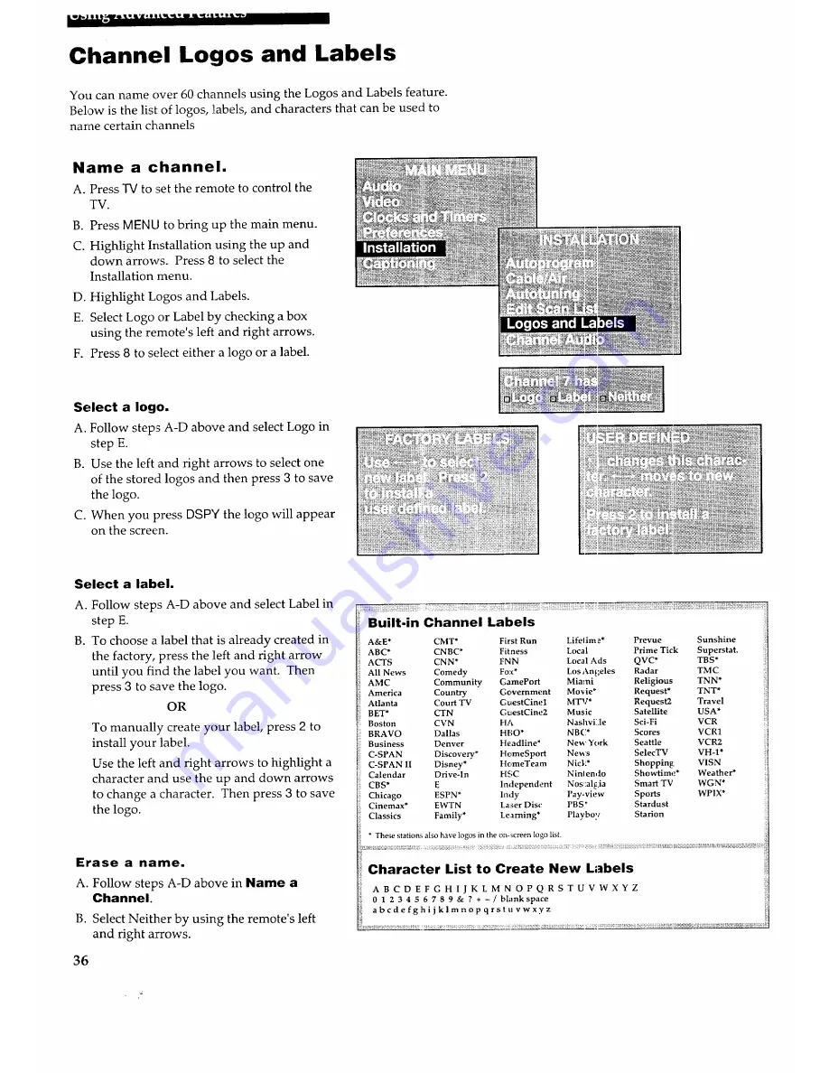 ProScan PS34190 Owner'S Manual Download Page 38