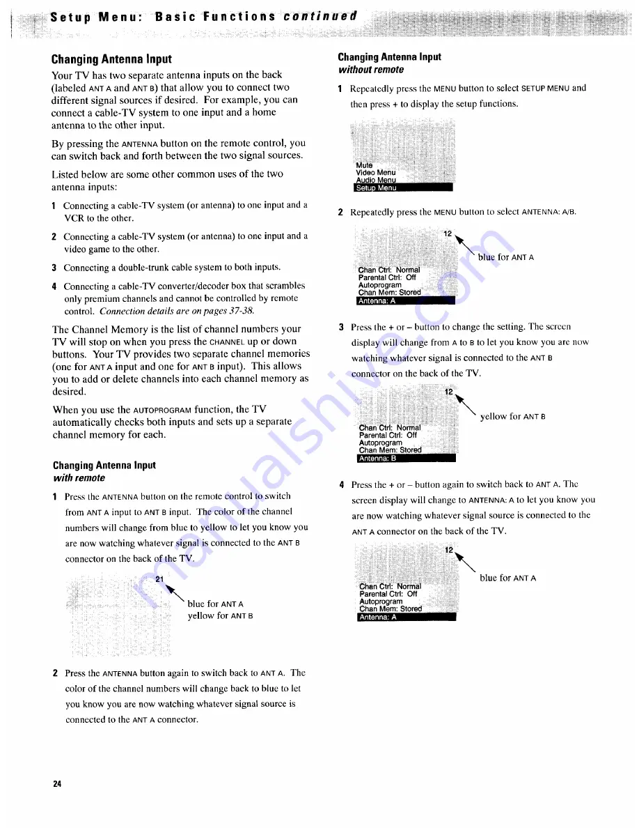 ProScan PS35310 Owner'S Manual Download Page 28