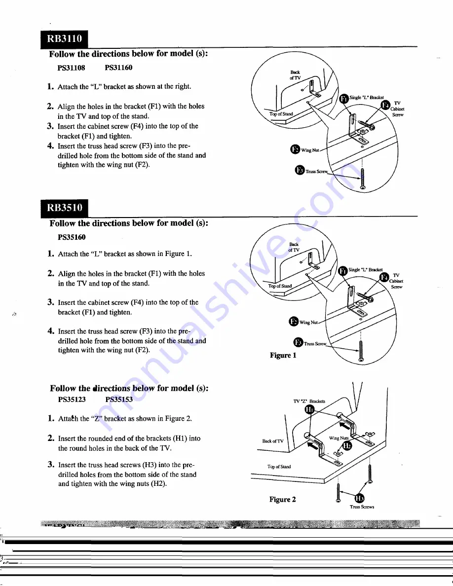 ProScan RB3110 Assembly Instructions Download Page 4