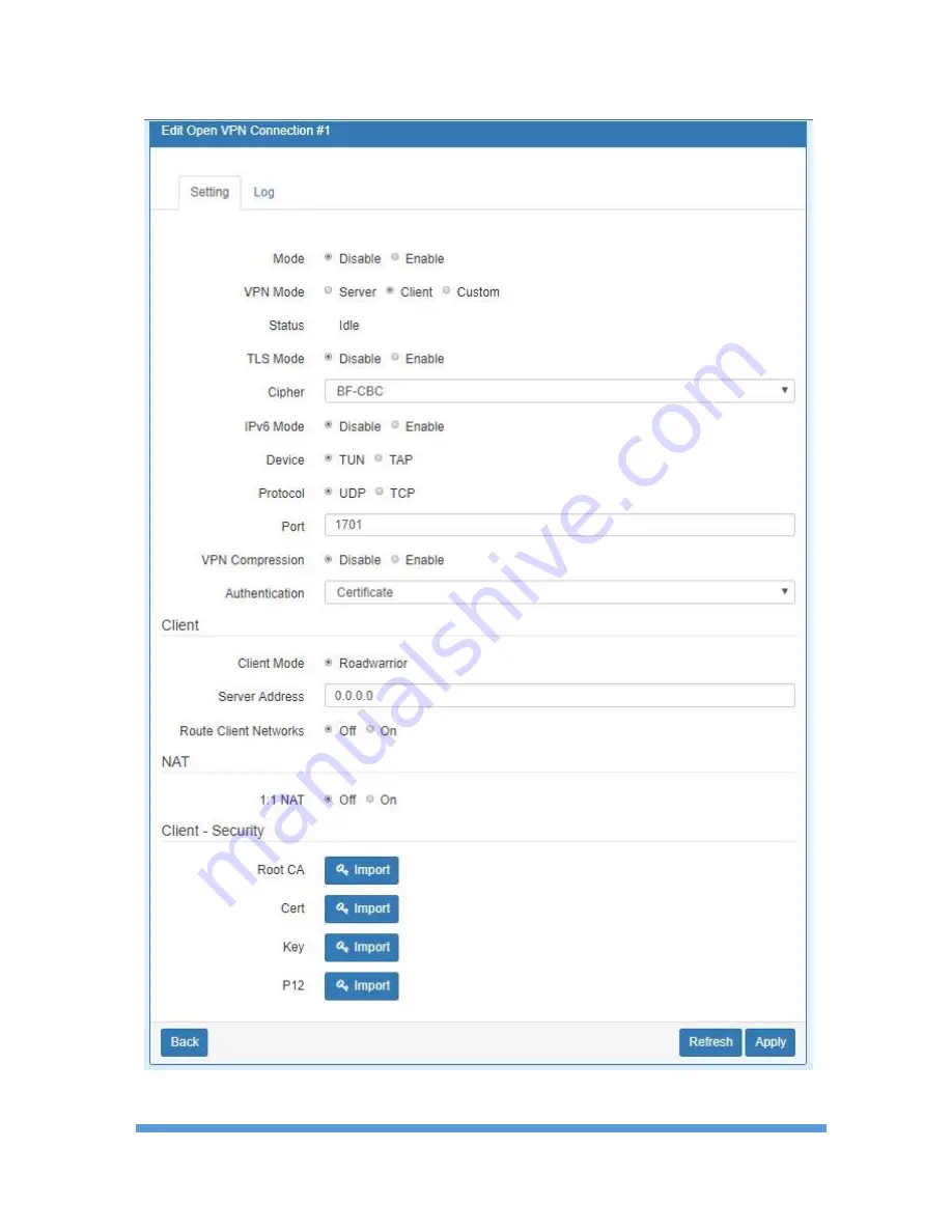 Proscend M302-L User Manual Download Page 62