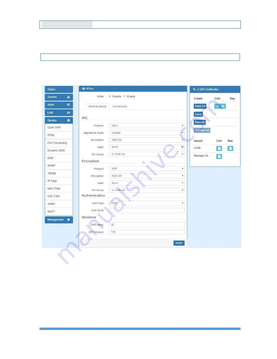 Proscend M302-L User Manual Download Page 68