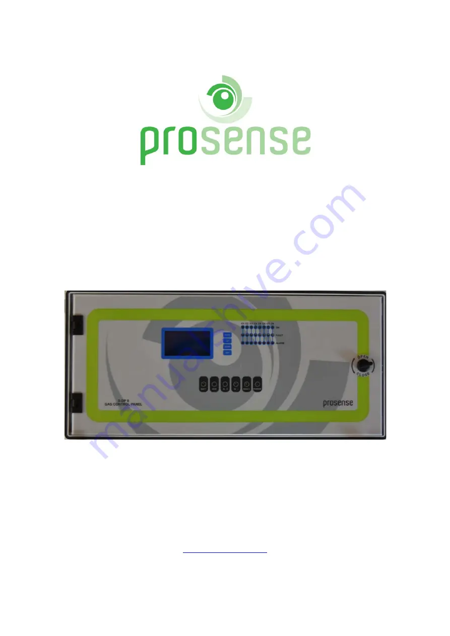 Prosense S-DP8 Скачать руководство пользователя страница 1