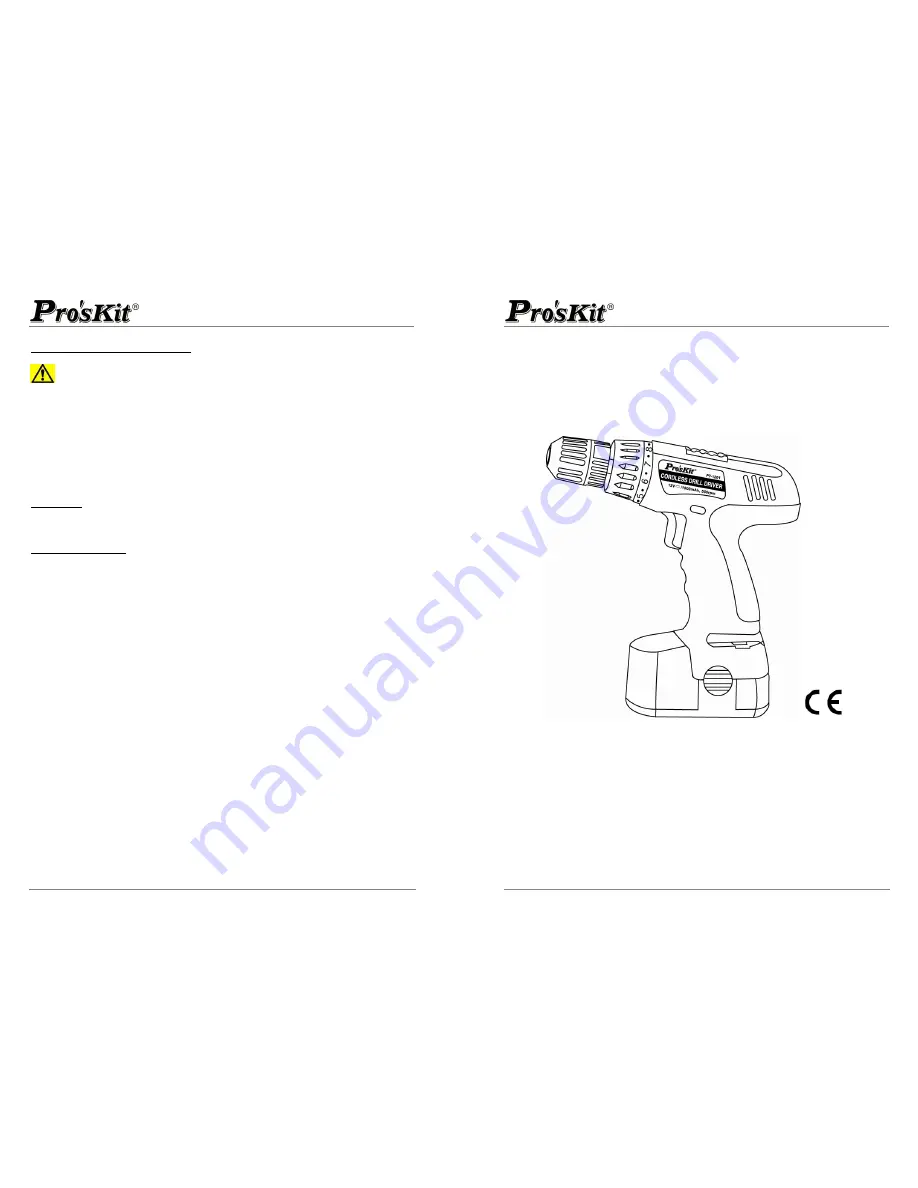 ProsKit PT-1201 User Manual Download Page 6