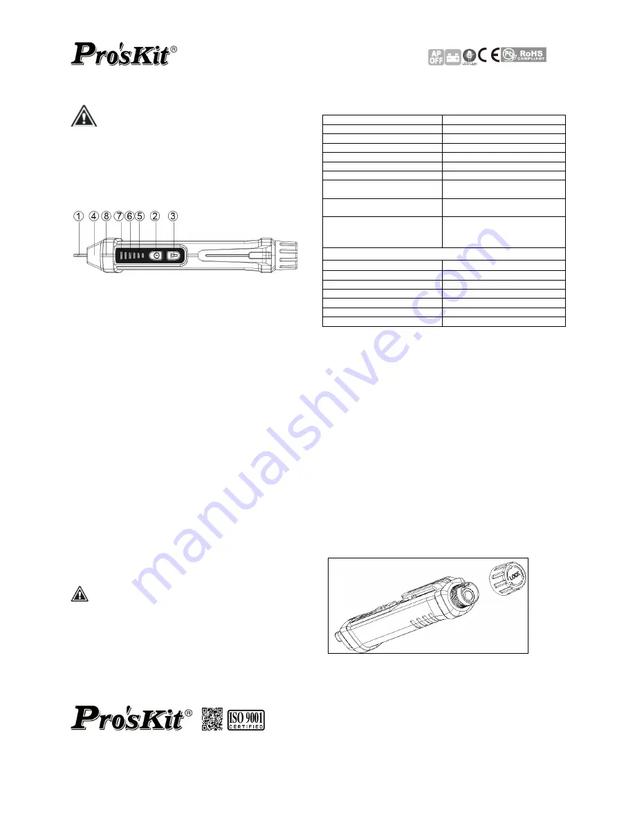 Pro'sKit NT-309 Скачать руководство пользователя страница 1