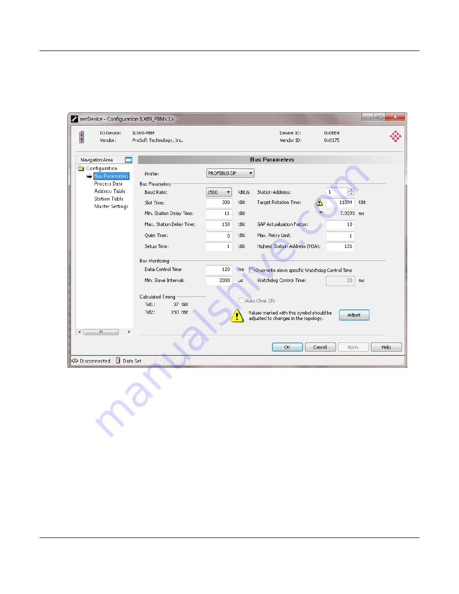 ProSoft Technology ILX69-PBM User Manual Download Page 36