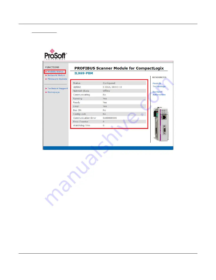 ProSoft Technology ILX69-PBM User Manual Download Page 90