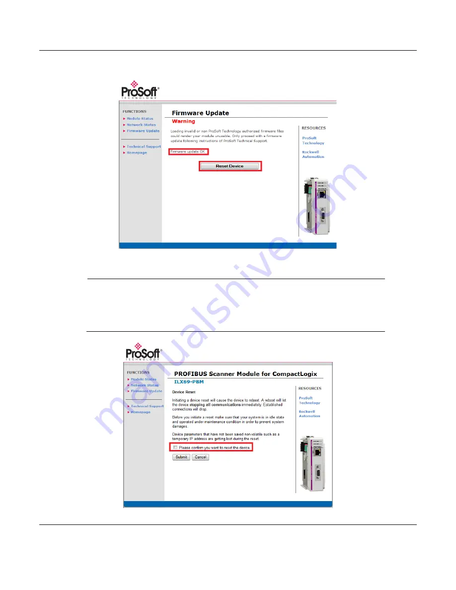 ProSoft Technology ILX69-PBM Скачать руководство пользователя страница 99