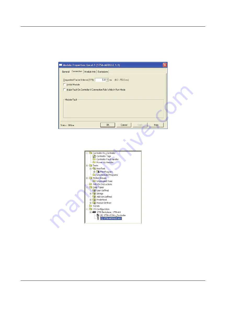 ProSoft Technology inRax MVI56-DH485R User Manual Download Page 40