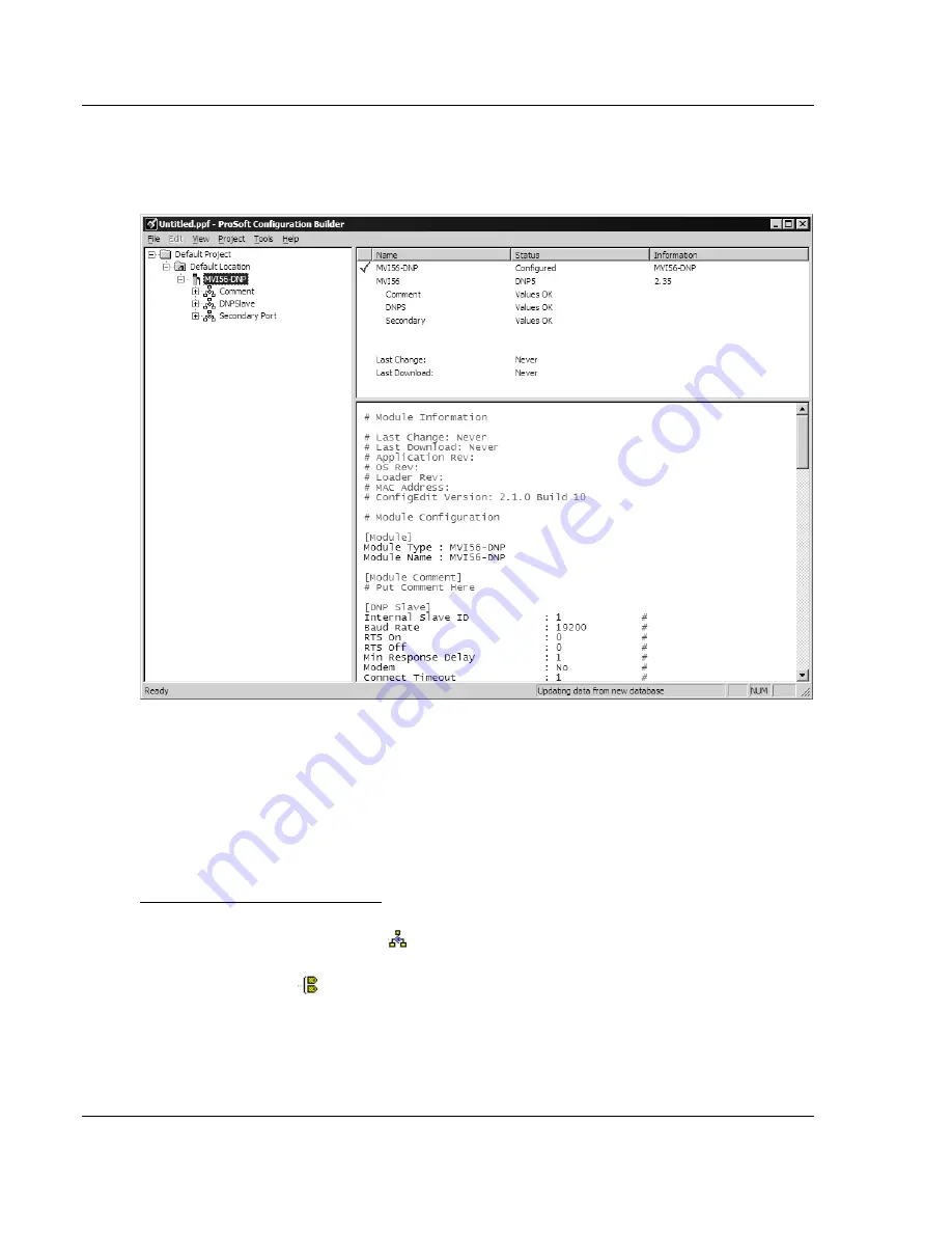 ProSoft Technology inRAx MVI56-DNP User Manual Download Page 50