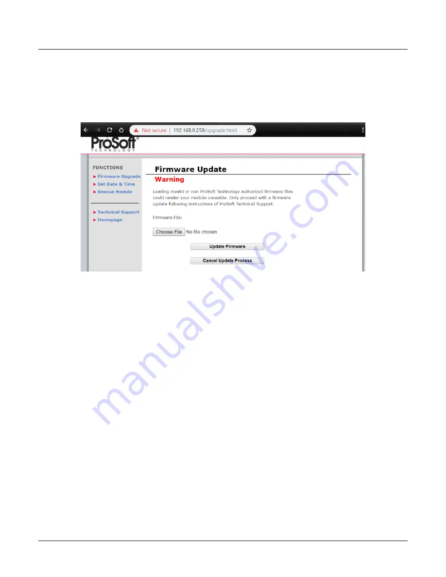 ProSoft Technology MVI56E-LDM-MQTT Quick Start Manual Download Page 13