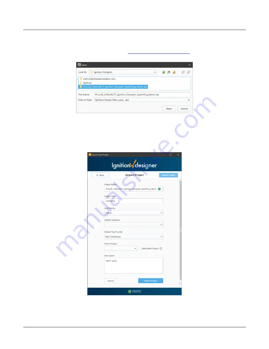 ProSoft Technology MVI56E-LDM-MQTT Quick Start Manual Download Page 38