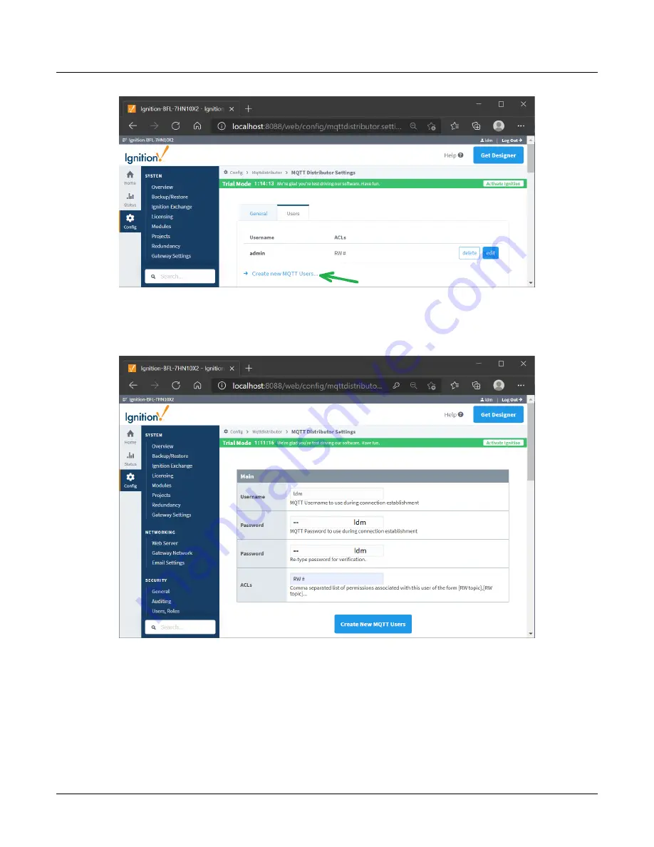 ProSoft Technology MVI69E-LDM-MQTT Quick Start Manual Download Page 30