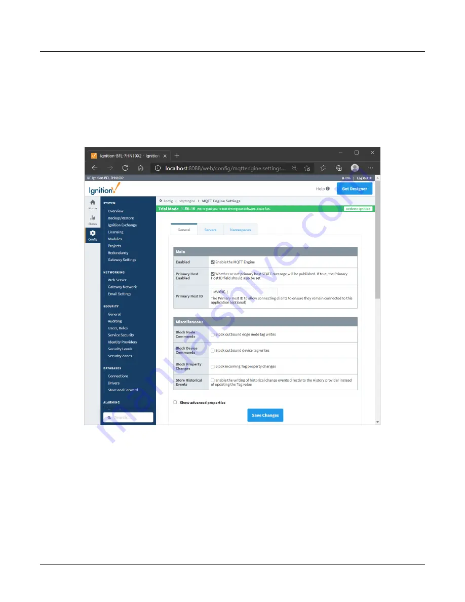 ProSoft Technology MVI69E-LDM-MQTT Quick Start Manual Download Page 31