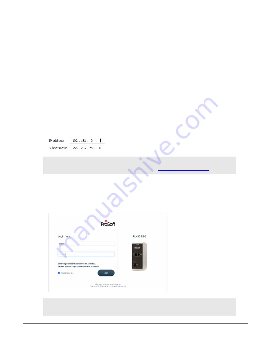 ProSoft Technology PLX35-NB2 User Manual Download Page 13