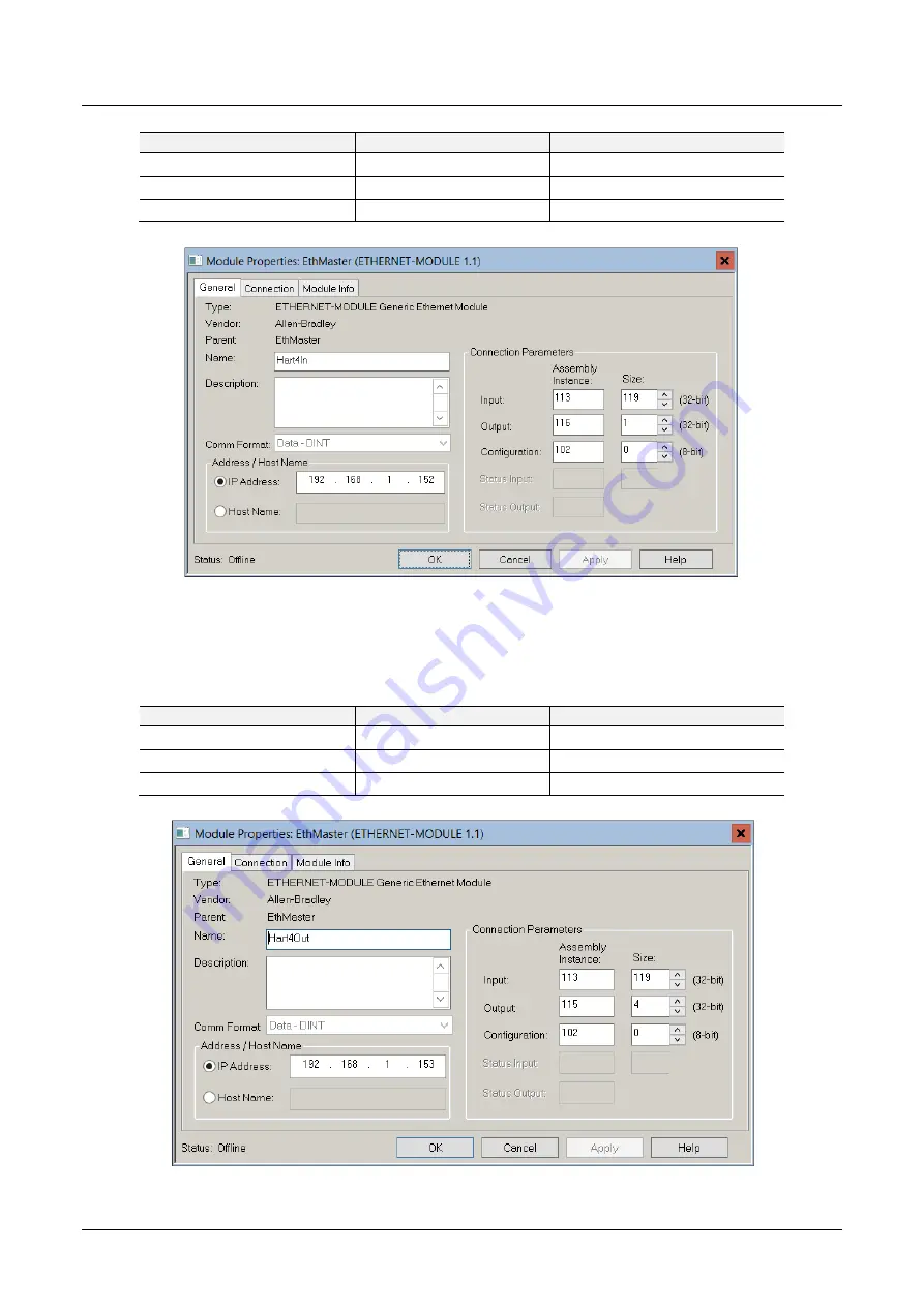 ProSoft Technology PLX51-HART-4I User Manual Download Page 44