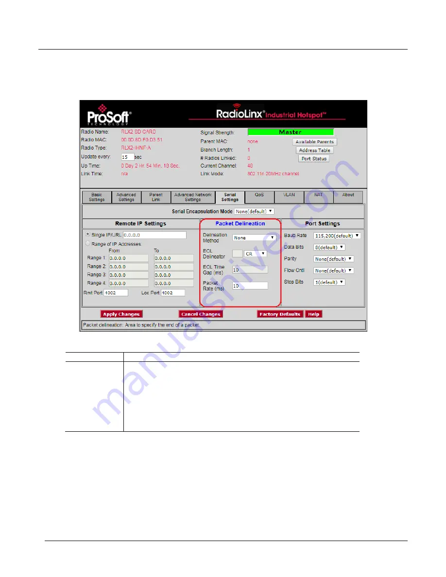 ProSoft Technology RadioLinx RLX2-IHA Скачать руководство пользователя страница 111